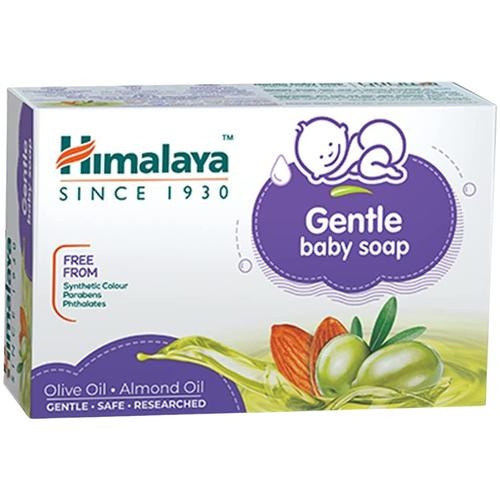 Himalaya Gentle Baby Soap - With Oils Of Olive & Almond, For Daily Use